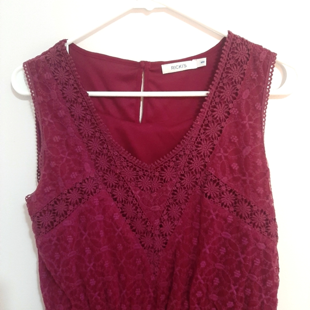 Beautiful plum dress